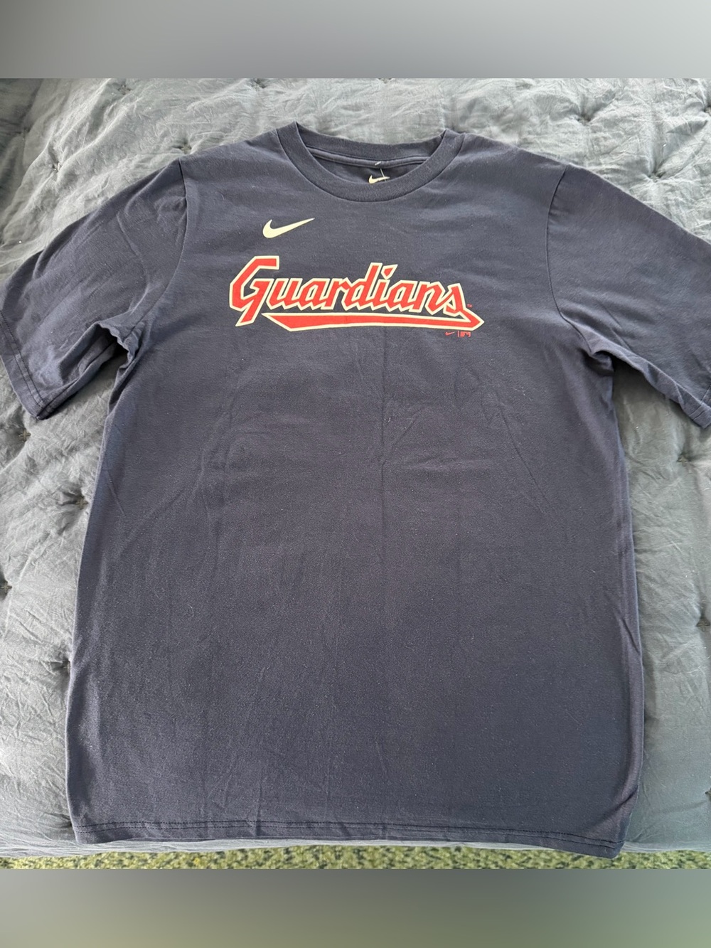 Chase DeLauter Nike Navy Guardians Graphic Short Sleeve Tee